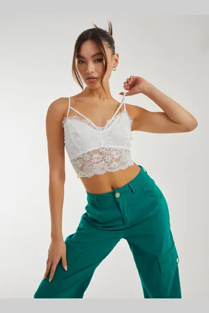 Pink Vanilla Lace Bralette - M