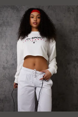 Pink Vanilla Sport Cropped Sweatshirt - M/L