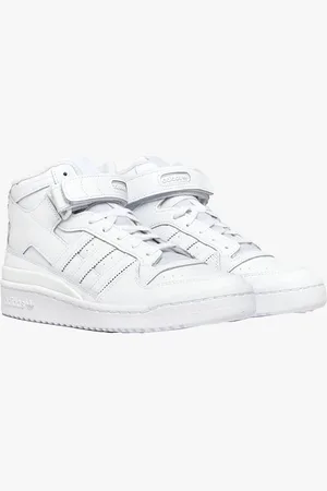 adidas Forum mid leather sneakers blanc