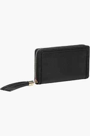 LANCEL Grained leather wallet noir