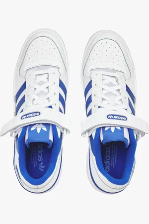 adidas Forum low ftwwht-ftwwht-royblu