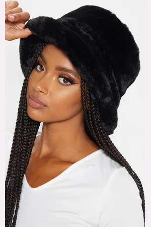 PRETTYLITTLETHING Faux Fur Bucket Hat