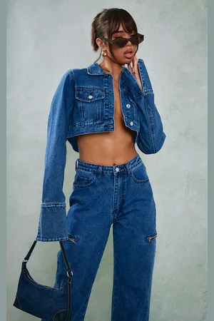 PRETTYLITTLETHING Denim Jackets for Women