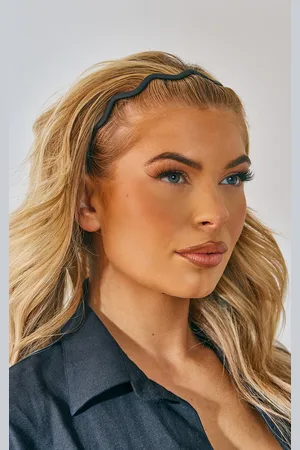 PRETTYLITTLETHING Zig Zag Grip Headband