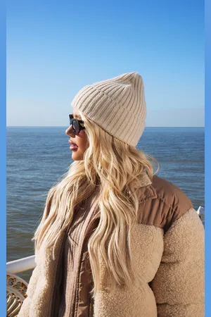PRETTYLITTLETHING Wide Rib Beanie Hat