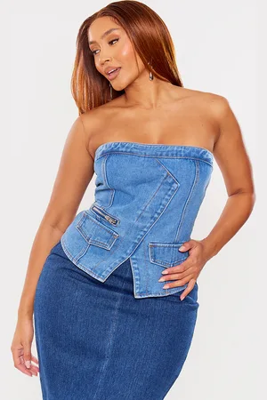 PRETTYLITTLETHING Corset Tops & Bustier Tops Shape Collection for women