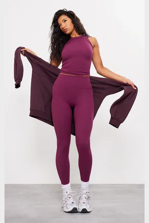 PRETTYLITTLETHING Plum Sculpt High Waist Gym Legging
