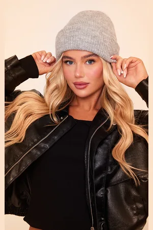 PRETTYLITTLETHING Ribbed Knit Beanie
