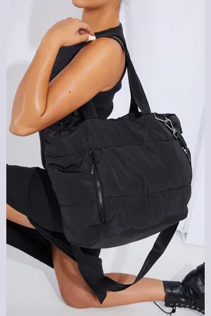 PRETTYLITTLETHING Quilted Oversized Tote Bag