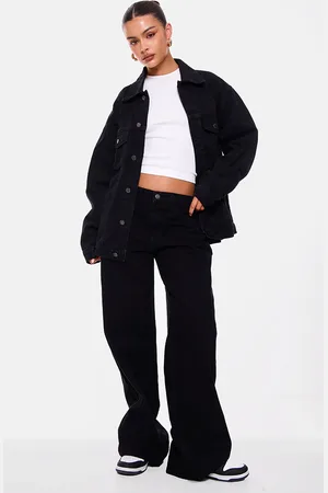 PRETTYLITTLETHING Low Rise Faded Boyfriend Jeans