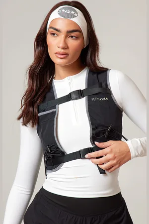 PRETTYLITTLETHING PLT RUN Running Contrast Binded Reflective Hydration Vest