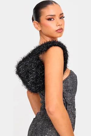 PRETTYLITTLETHING Tinsel Mini Handbag
