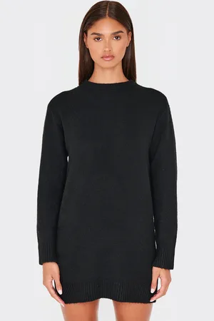 PRETTYLITTLETHING Soft Knit Oversized Basic Jumper Dress