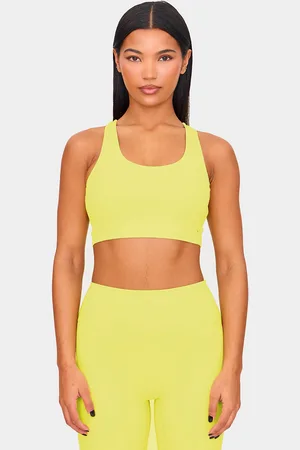 PRETTYLITTLETHING Lime Ultimate Sculpt Double Layer Padded Sports Bra