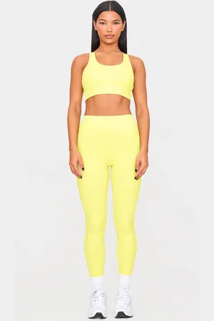 PRETTYLITTLETHING Lime Ultimate Sculpt High Waist Gym Leggings