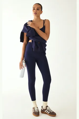 PRETTYLITTLETHING Navy Ultimate Sculpt High Waisted Gym Leggings