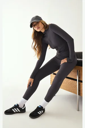 PRETTYLITTLETHING Charcoal Sculpt Super High Waist Gym Leggings
