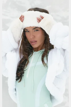 PRETTYLITTLETHING Faux Fur Bubble Headband