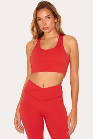 PRETTYLITTLETHING Sculpt Double Layer Padded Contrast Binding Sports Bra