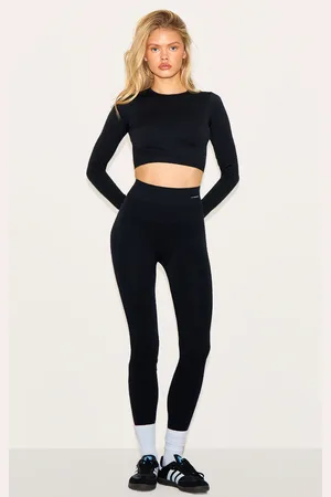 PRETTYLITTLETHING Seamless Rib Gym Leggings