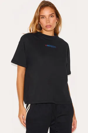 PRETTYLITTLETHING Sport Collective Printed Boxy Oversized T Shirt