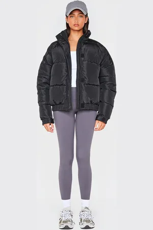 PRETTYLITTLETHING Funnel Neck Padded Jacket