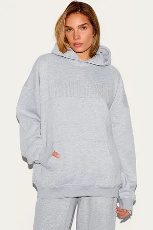 PRETTYLITTLETHING Applique Oversized Hoodie