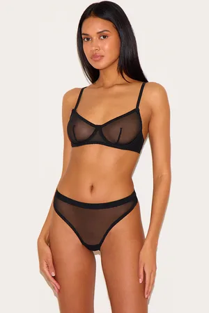 PRETTYLITTLETHING Mesh Underwired Bra