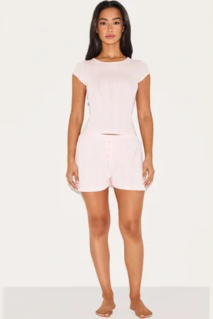 PRETTYLITTLETHING Petite Baby Pointelle Pyjama Shorts