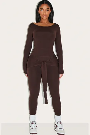 PRETTYLITTLETHING Shape Sculpt Wrap Tie Waist Leggings