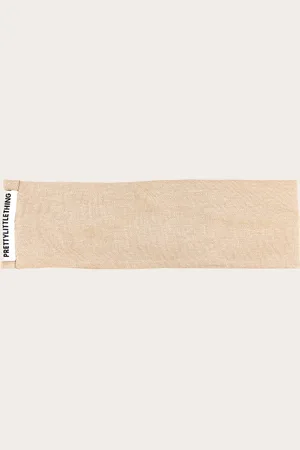 PRETTYLITTLETHING Nude Thick Jersey Headband