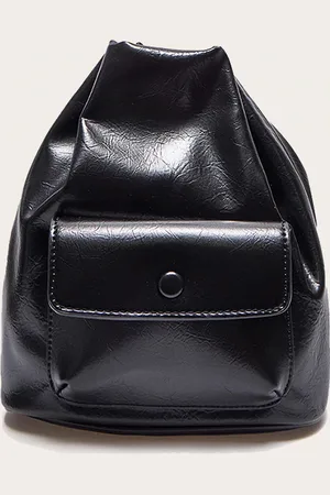 PRETTYLITTLETHING PU Pocket Backpack