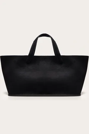 PRETTYLITTLETHING Faux Suede Elongated Hand Bag