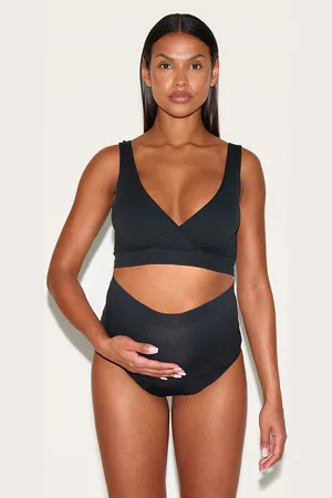 PRETTYLITTLETHING Maternity 3 Pack Seamless Elasticated High Rise Bump Knicker