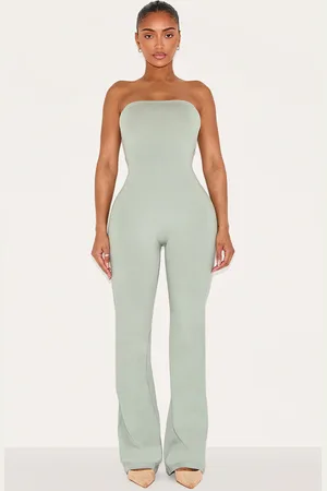 PRETTYLITTLETHING Shape Soft Sculpted Bandeau Jumpsuit