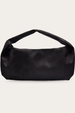 PRETTYLITTLETHING Oversized Faux Suede Tote Bag