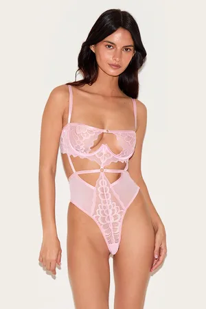 PRETTYLITTLETHING Baby Underwired Cut Out Lace Body