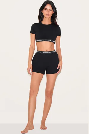 PRETTYLITTLETHING Tape PJ Shorts
