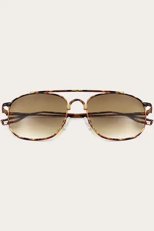 PRETTYLITTLETHING Tort Oversized Metal Frame Aviator