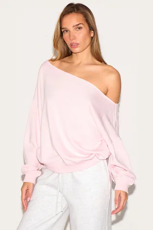 PRETTYLITTLETHING Baby Oversized Off Shoulder Sweatshirt