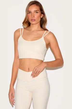 PRETTYLITTLETHING Sculpt Padded Double Strap Sports Bra