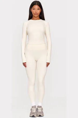 PRETTYLITTLETHING Bone Ultimate Sculpt High Waist Gym Leggings