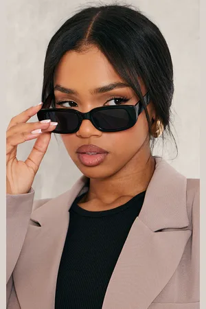 PRETTYLITTLETHING Slim Rectangular Sunglasses