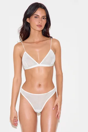 PRETTYLITTLETHING Mesh Pack of 2 Basic Triangle Bra