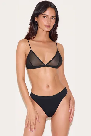 PRETTYLITTLETHING Mesh Pack of 3 Basic Triangle Bra