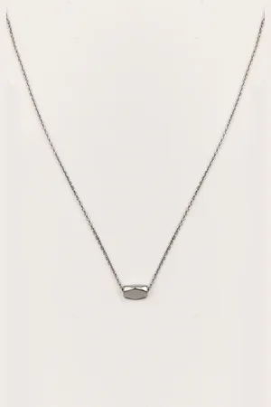 PRETTYLITTLETHING Silver Pendant Detail Necklace