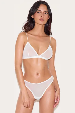 PRETTYLITTLETHING Mesh Pack of 3 Basic Thongs