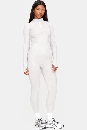 PRETTYLITTLETHING Marl Sculpt High Waist Gym Legging