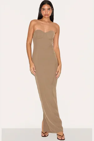 PRETTYLITTLETHING Tall Bodycon Bandeau Dress