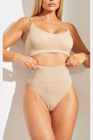 PRETTYLITTLETHING Nude Shapewear High Waisted Control Thong
